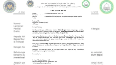 SPPG Cakranegara Barat Tutup Sementara Usai Dugaan Puding Basi