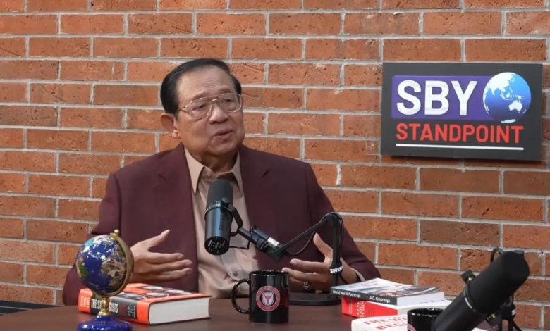 Presiden ke-6 RI, Susilo Bambang Yudhoyono soroti eskalasi konflik Timur Tengah.