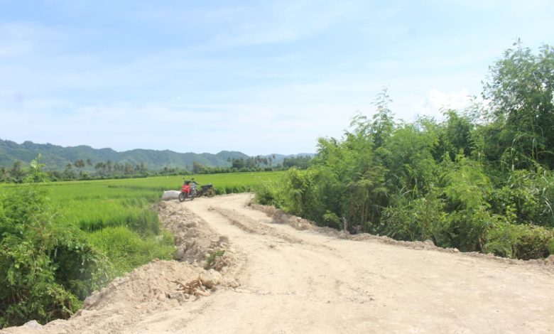 Jalan Tani TMMD ke-127 di Desa Sondo sudah mencapai 670 meter pada Jumat, 6 Maret 2026.
