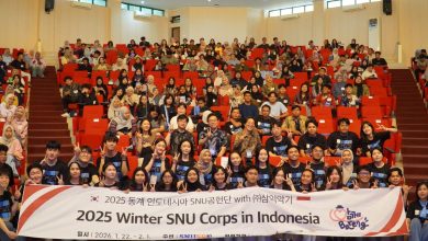 Unram menjadi tuan rumah penutupan program 2025 Winter Season Indonesia SNU Corps pada Rabu, 28 Januari 2026.
