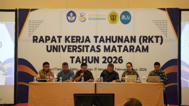 Unram menggelar Rapat Kerja Tahunan (RKT) tahun 2026.