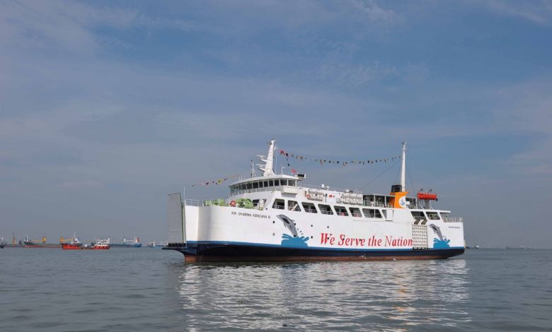 Salah satu kapal milik PT. Dharma Lautan Utama.