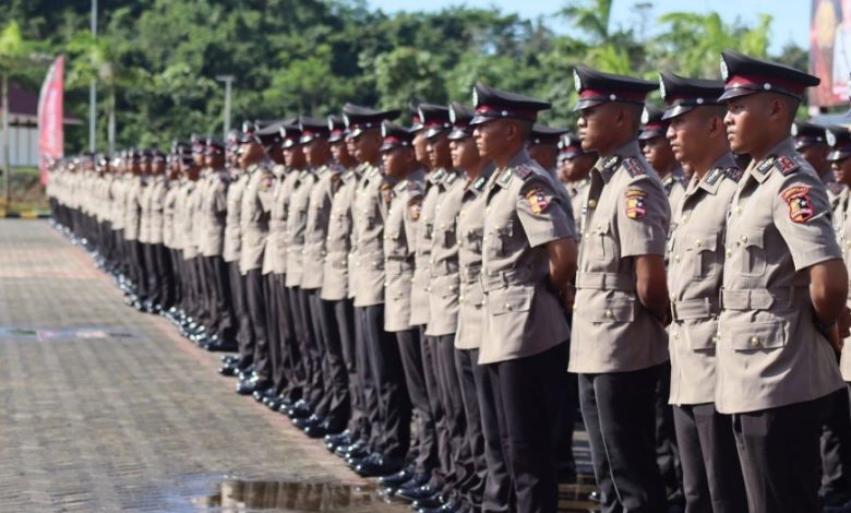 Ilustrasi anggota Polri.