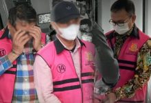 Tiga tersangka kasus dugaan penjualan lahan Samota Sumbawa