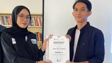 Mahasiswa Program Studi Ilmu Komunikasi Fakultas Hukum dan Ilmu Sosial dan Politik Universitas Mataram (FHISIP Unram), Taqiyudin Nabani.