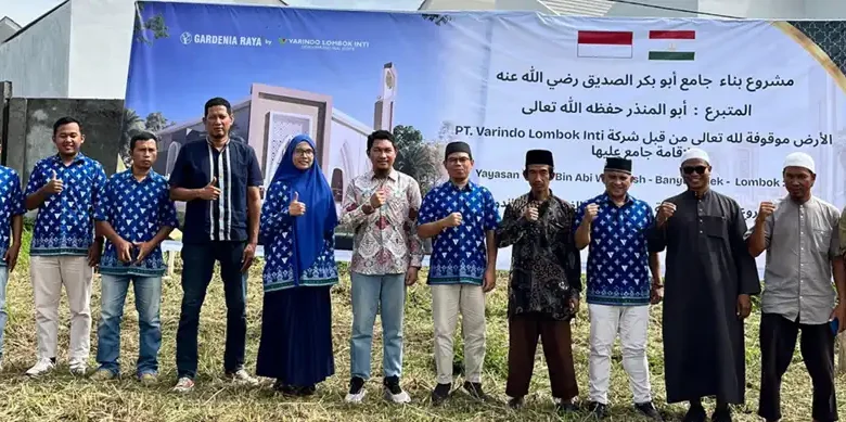 Pembangunan Masjid Ummu Abdul Malik Taman Mandali Perumahan Varindo