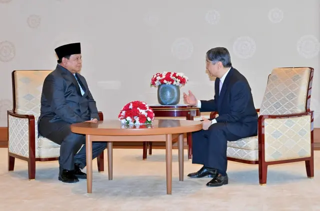 Prabowo Bertemu Kaisar Naruhito