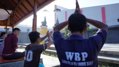 Warga Binaan Lapas Lombok Barat Remisi Nyepi 2026