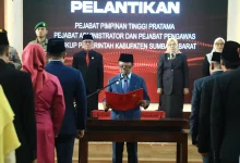 Bupati Amar Lantik 41 Pejabat KSB