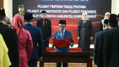 Bupati Amar Lantik 41 Pejabat KSB
