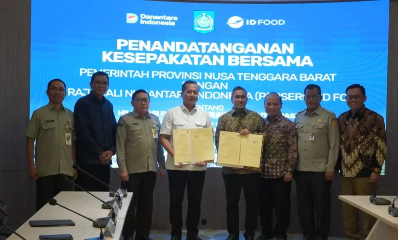 Pemprov NTB-ID FOOD Teken MoU Industri Ayam Terintegrasi Rp1,2 Triliun di Sumbawa