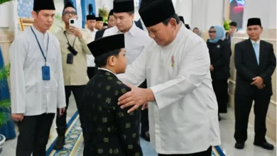 Prabowo Apresiasi Juara MTQ Internasional asal Kota Bima Zian Fahrezi saat Tampil di Istana