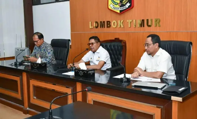 Bupati Lotim Minta Percepat Program Pamsimas Terintegrasi Hadapi Musim Kemarau