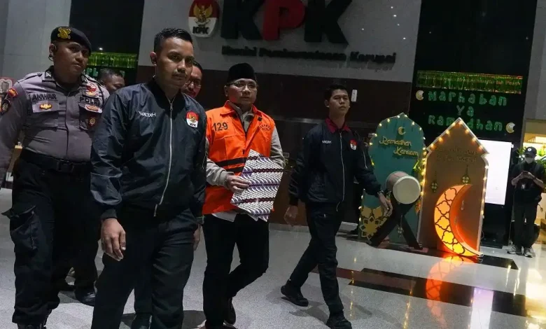 KPK Tahan Eks Menag Gus Yaqut Terkait Kasus Korupsi Kuota Haji