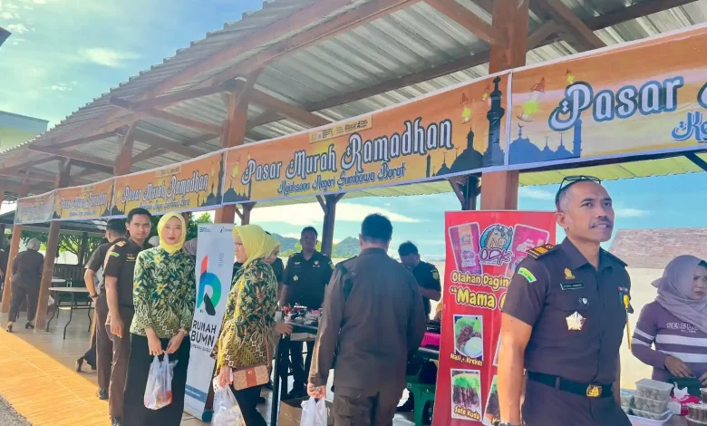 Pasar Murah DKP dan Kejari KSB