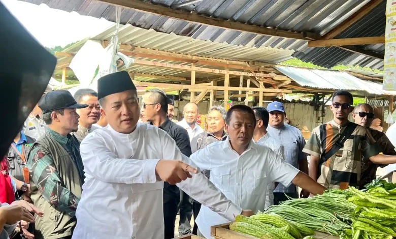 Gubernur Iqbal Sidak Pasar Tana Mira Taliwang