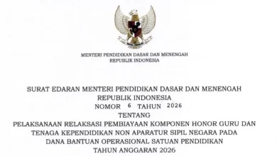 Mendikdasmen Izinkan Dana BOSP Dipakai Bayar Honor Guru PPPK Paruh Waktu