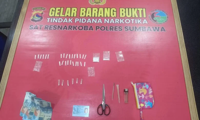 Bisnis Sabu 100.000 per Poket di Kecamatan Tarano Sumbawa Terbongkar