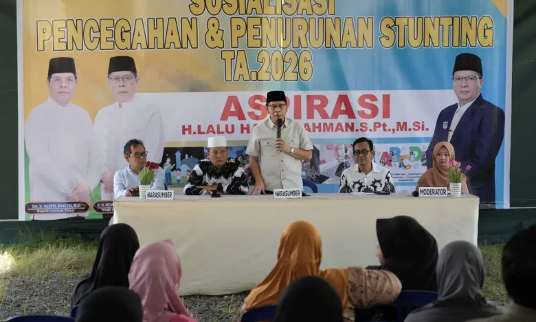 Sosialisasi Pencegahan dan Penurunan Angka Stunting Lombok Timur