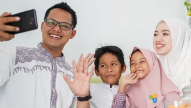 Ilustrasi kegiatan saat tidak bisa mudik Lebaran