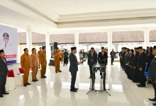 Pelantikan 143 Kepala Sekolah Lombok Timur