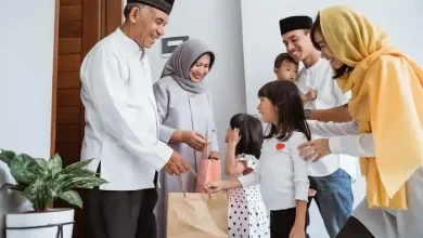 Ilustrasi silaturrahmi saat Lebaran Idulfitri
