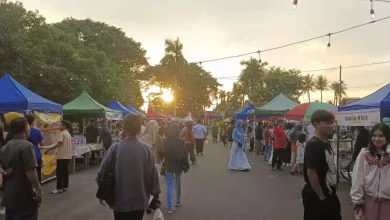 PKL Kawasan Udayana Eks Bandara Selaparang Kota Mataram