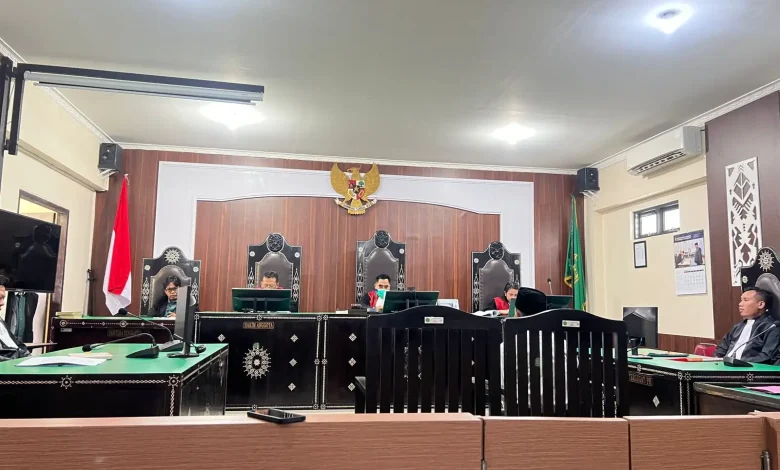 Sidang Eksepsi Radiet Terdakwa Kasus Dugaan Pembunuhan Mahasiswi Unram