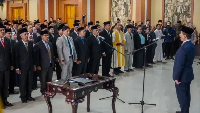 Pelantikan Pejabat Eselon III dan IV Pemprov NTB