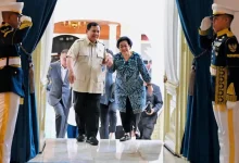 Momen Hangat Megawati Bertemu Prabowo di Istana Negara Jelang Idulfitri