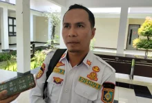 Sekretaris Dinas Perhubungan Lombok Barat Dishub Lobar Nanda Kurniawan