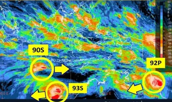 NTB Berpotensi Dilanda Hujan Lebat Disertai Angin Kencang Sepekan ke Depan