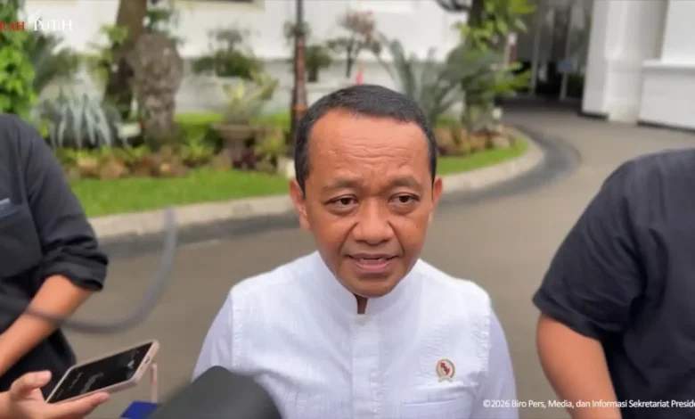 Menteri ESDM Bahlil Lahadalia Jelang Lebaran 2026