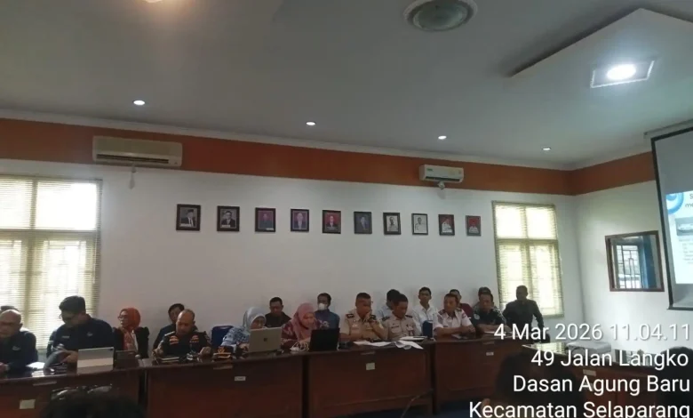 Rapat Koordinasi Distribusi Ternak Perternak Dinas Perhubungan NTB