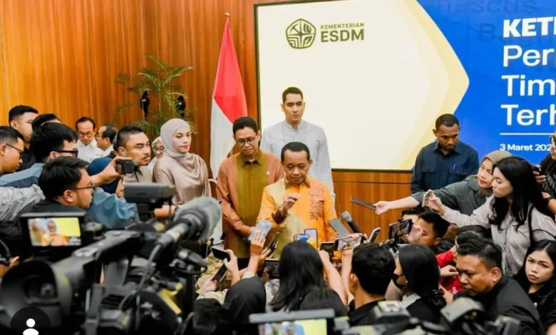 Menteri ESDM Bahlil Lahadalia