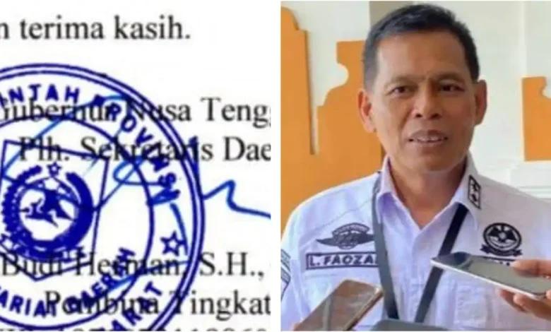 Plh. Sekda NTB Faozal Mendadak Diganti Budi Herman