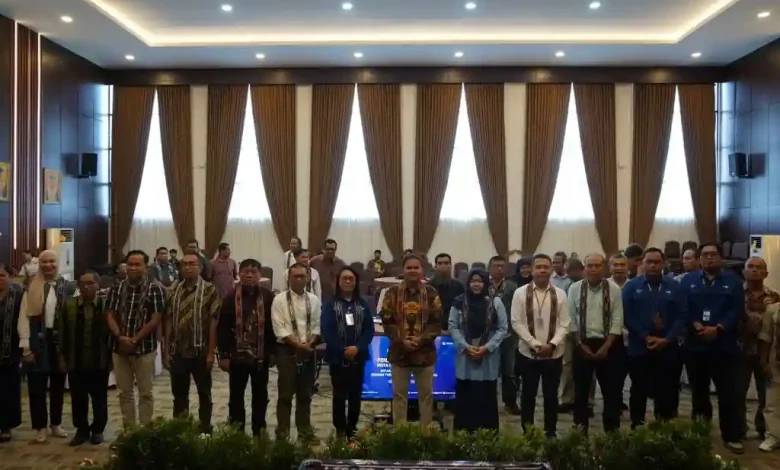 Peluncuran resmi proyek Erasmus+ ENHANCE di Ruang Sidang Senat Rektorat Unram pada Rabu, 4 Maret 2026.