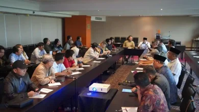 Unram menggelar sharing session kebijakan IKU Berdampak bersama Kemendiktisaintek pada Senin, 9 Maret 2026.