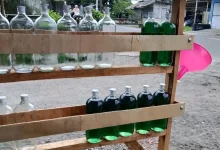 Ilustrasi BBM subsidi yang dijual eceran