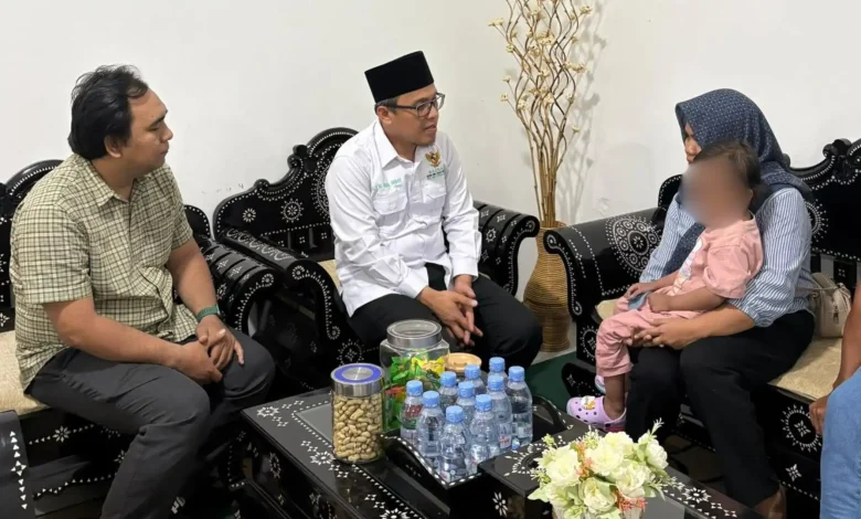 Baznas NTB Dampingi Pengobatan Anak Penderita Jantung ke Jakarta