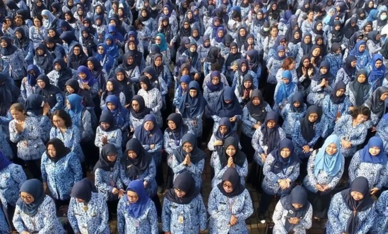 Ilustrasi ASN Indonesia.