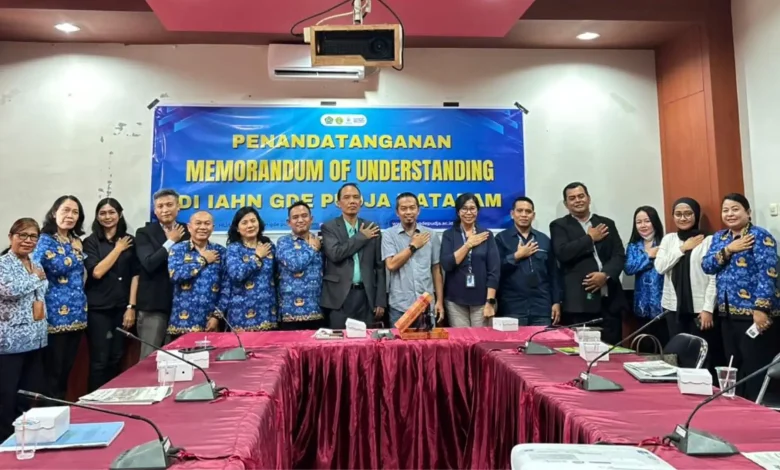 IAHN Gde Pudja Mataram Jalin Kerja Sama dengan PT Media NTB Satu