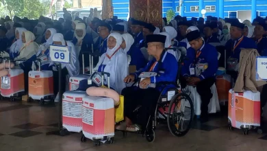 Jemaah Calon Haji JCH asal Lombok Barat Lobar