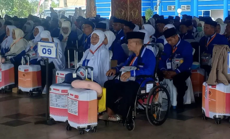 Jemaah Calon Haji JCH asal Lombok Barat Lobar