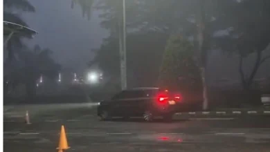 Fenomena Kabut Tebal di Bandara Lombok