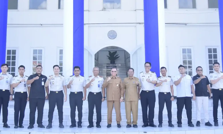Jajaran Pemkot Bima menerima kunjungan dari Kantor Imigrasi Kelas II Non TPI Bima pada Selasa, 7 April 2026.
