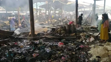 Pasar Pringgabaya Pasca Kebakaran