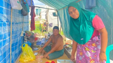 Pemilik Penyewaan Tenda di Depan Asrama Haji Kota Mataram