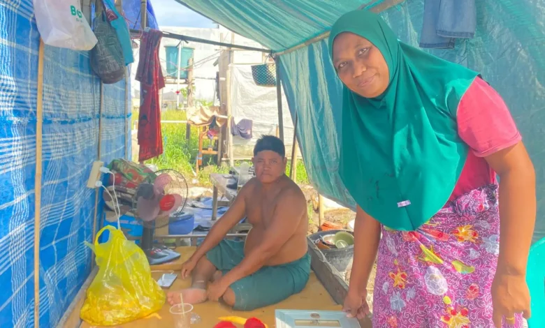 Pemilik Penyewaan Tenda di Depan Asrama Haji Kota Mataram