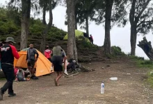 Pendaki asal Belgia Terpeleset di Jalur Torean Rinjani